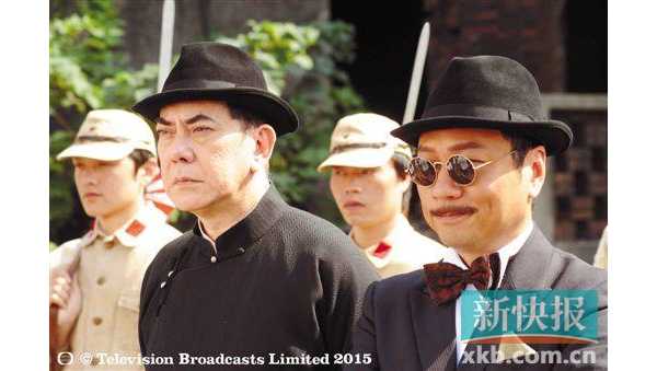 TVB台庆剧《枭雄》首播 戏骨获赞眼神里都是戏